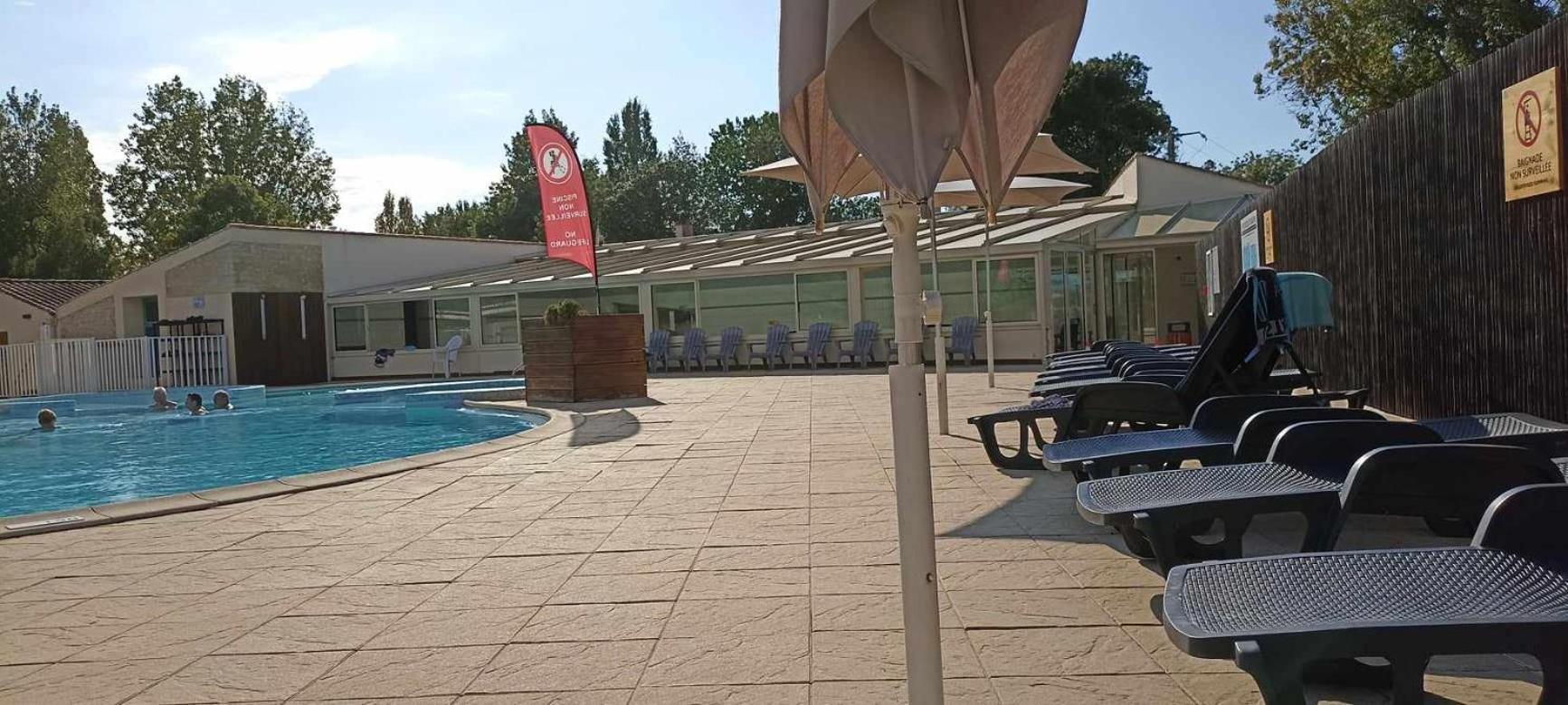 Mobilhome L'Oasis Camping Le Clos Cottet Angles  Exterior foto