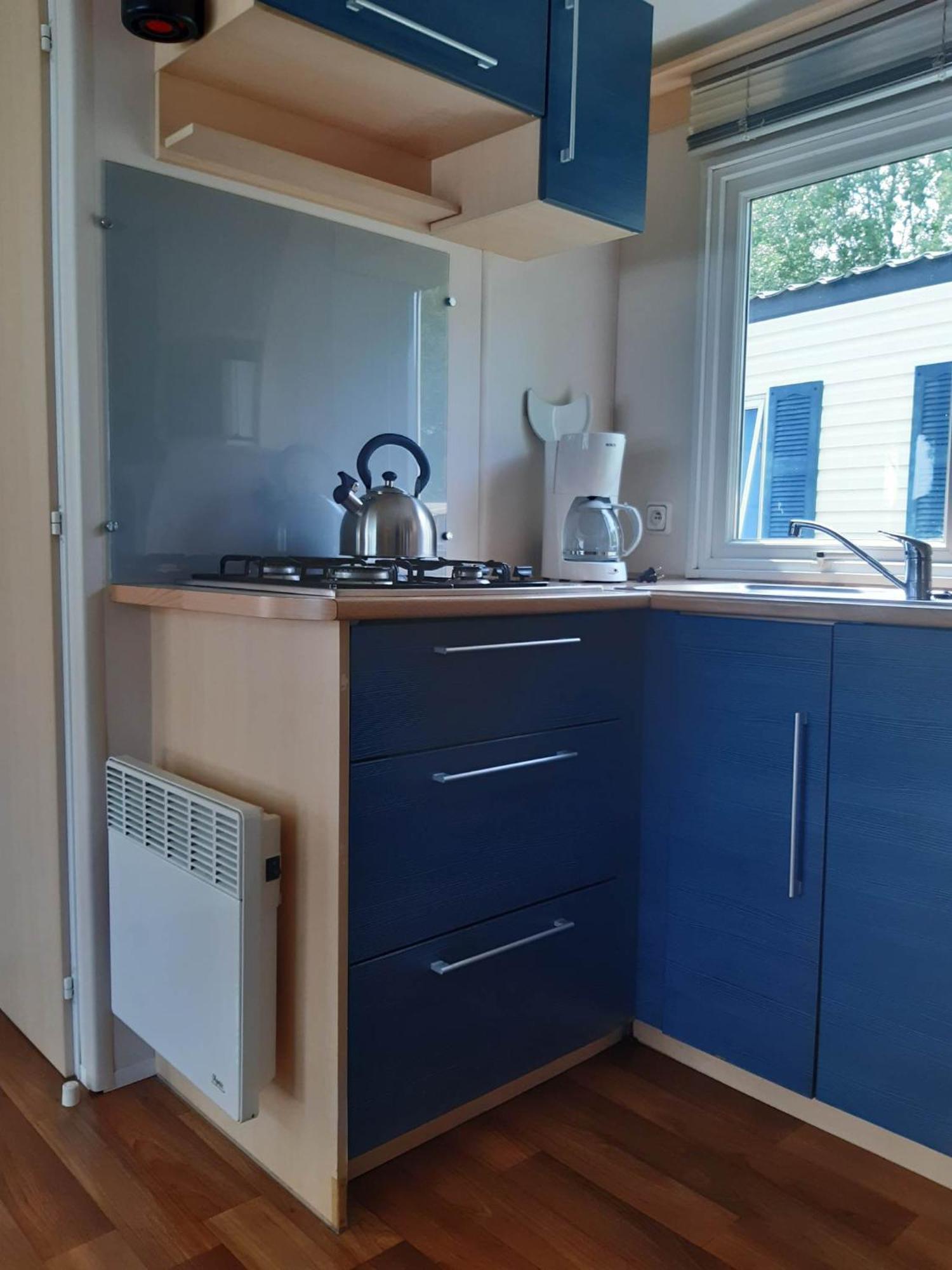 Mobilhome L'Oasis Camping Le Clos Cottet Angles  Exterior foto