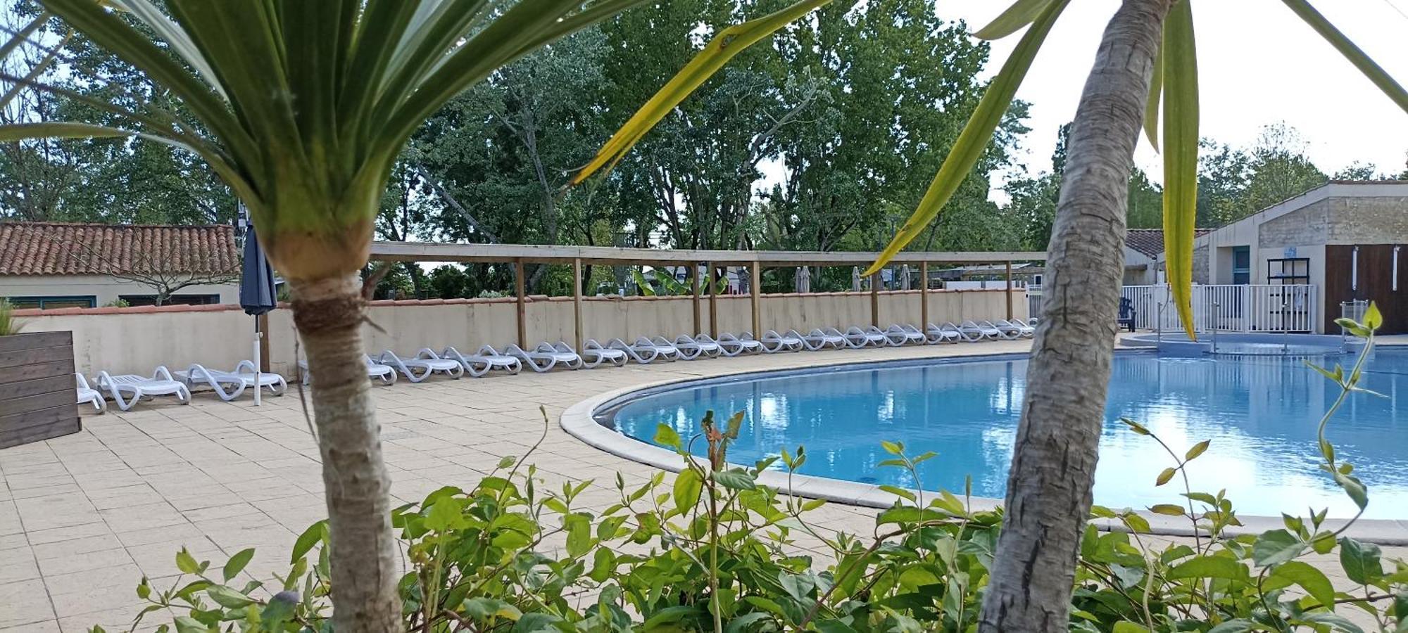 Mobilhome L'Oasis Camping Le Clos Cottet Angles  Exterior foto